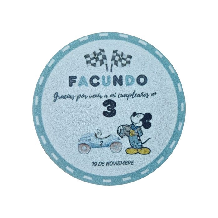 Imán 7 cm Temático Infantil (Modelo a Elección)